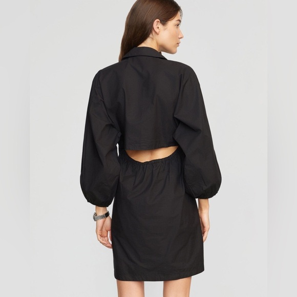 MODERN CITIZEN WHITE Clara Open-Back Button Down Dress - Picture 5 of 8